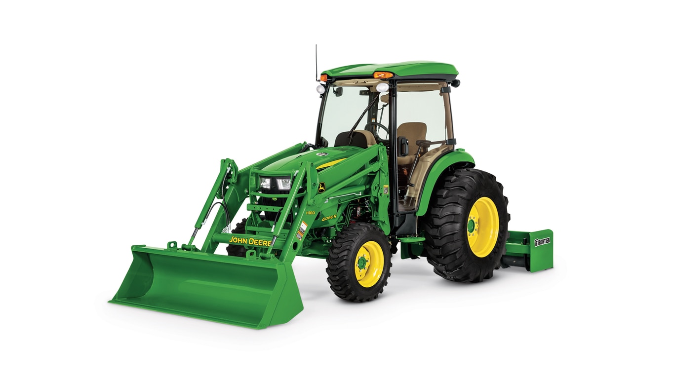 studio image of a 4066R tractor